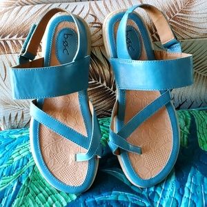 BOC CUSHION SANDALS 9M Ble, Worn once